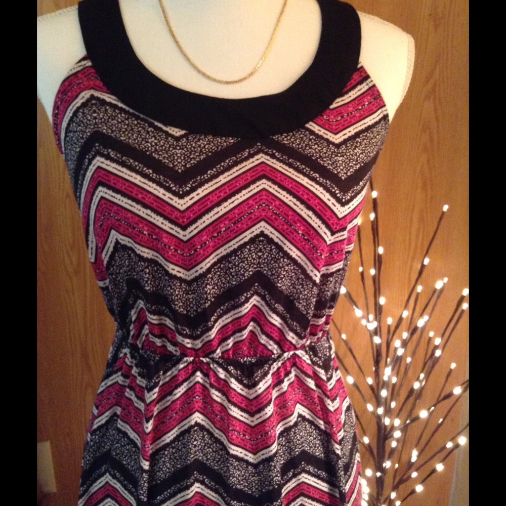 NWT No Boundaries Maxi dress with elastic waist